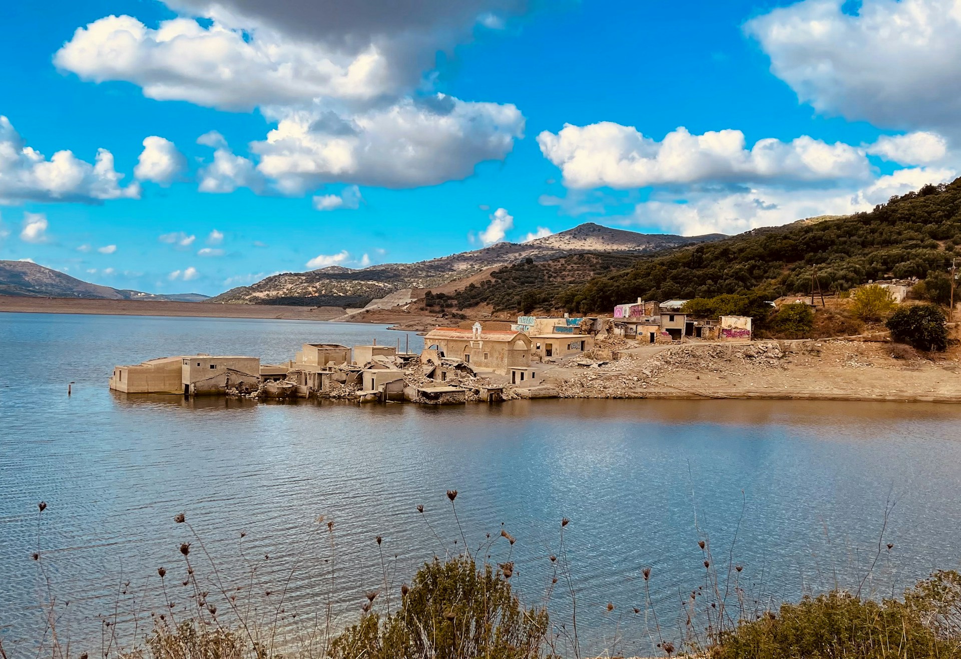 Un magnifique village en Crète